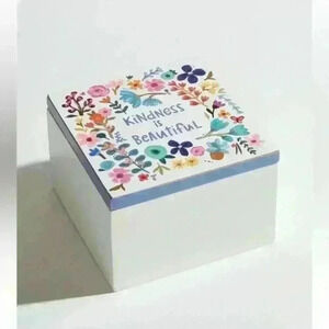 New Primitives by‎ Kathy Kindness Is Beautiful Block Sign